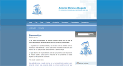 Desktop Screenshot of antoniomorenoabogado.com
